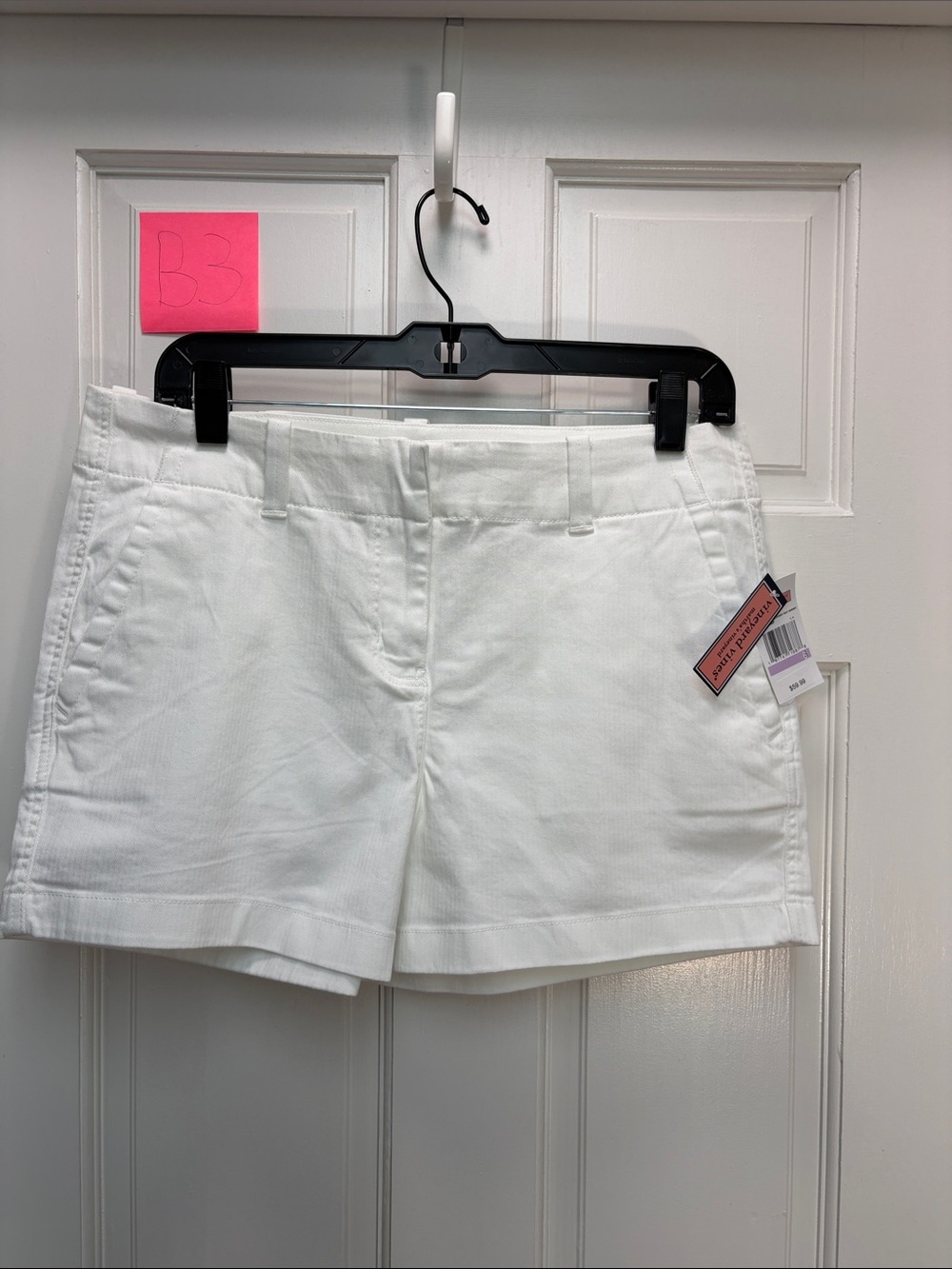 Vineyard Vines White Cotton Bermuda Shorts